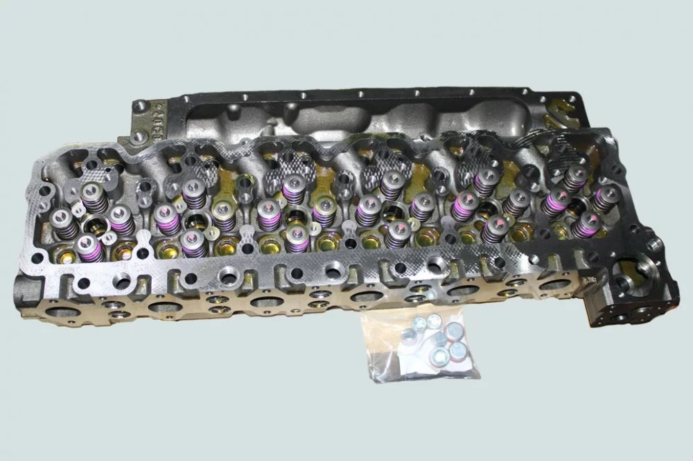 фото головка блока цилиндров в сборе v=6.7 (6isbe, 6isde) 4936081, 2831474/3977225/3977221 R5482222 